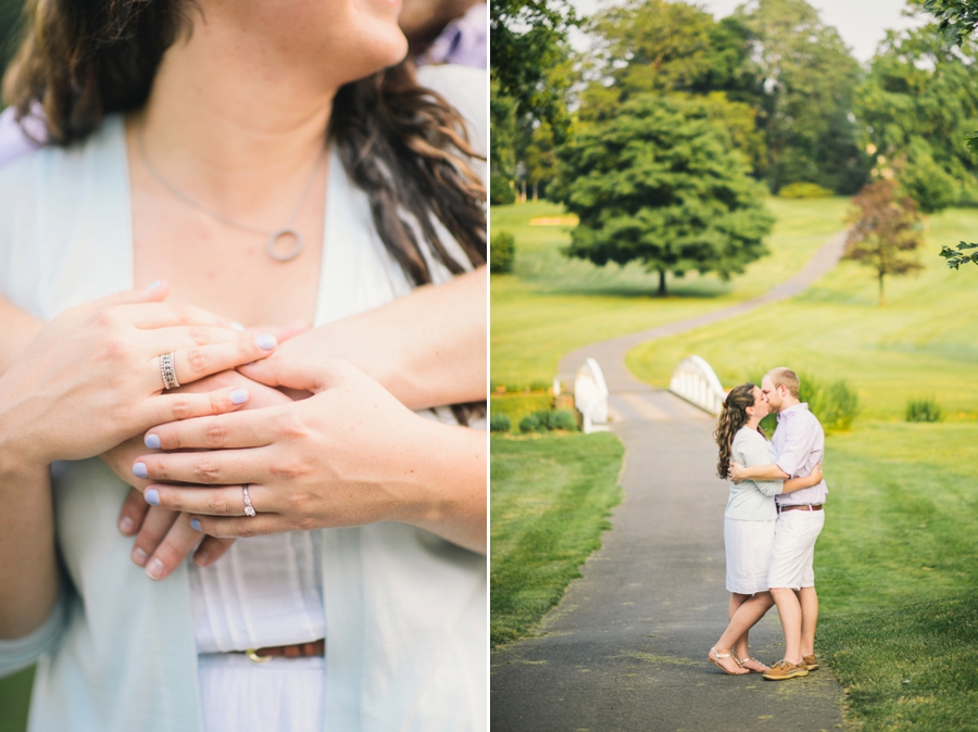 Taylor & Jess | Molon Lave Vineyards + Fauquier Springs Country Club, Warrenton, VA Engagement Photographer