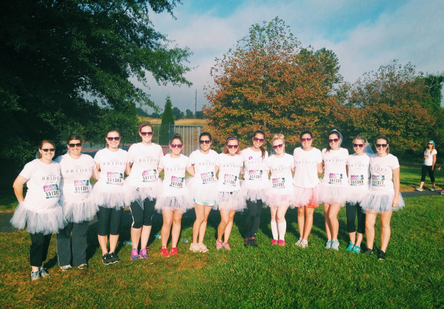 SMP Runaway Brides 5k Color Vibe Run!