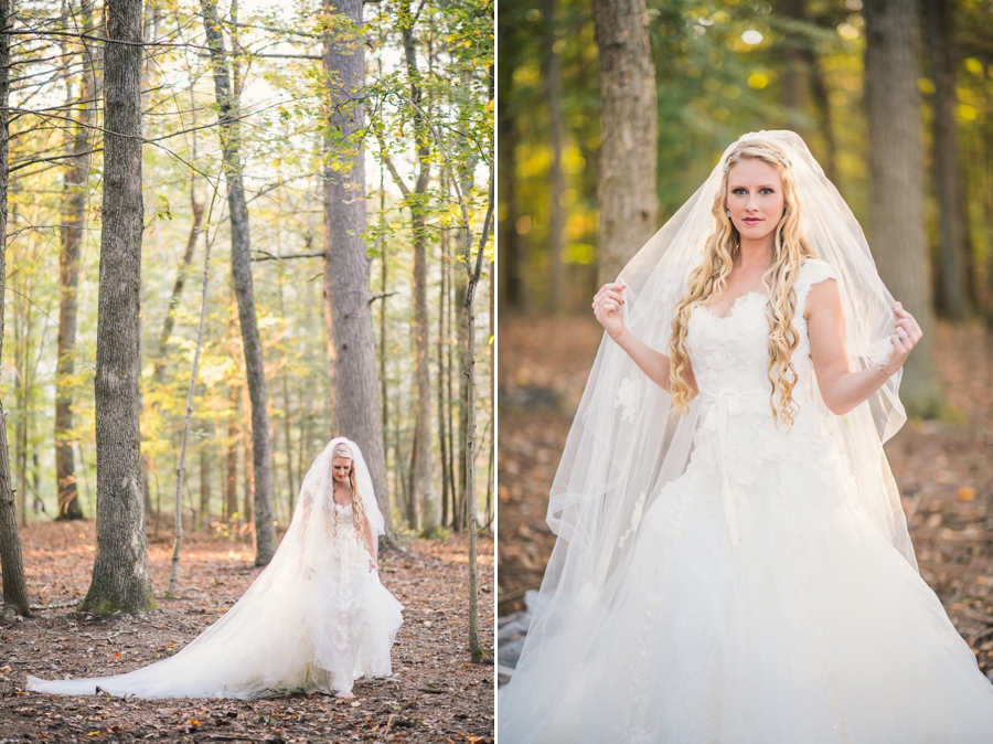 Brianna | Fredericksburg, Virginia Enchanted Woods Bridal Portraits Photographer