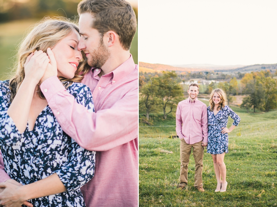 Brandon & Sam | Hartlands Orchard + Sky Meadows Park, Virginia Engagement Photographer