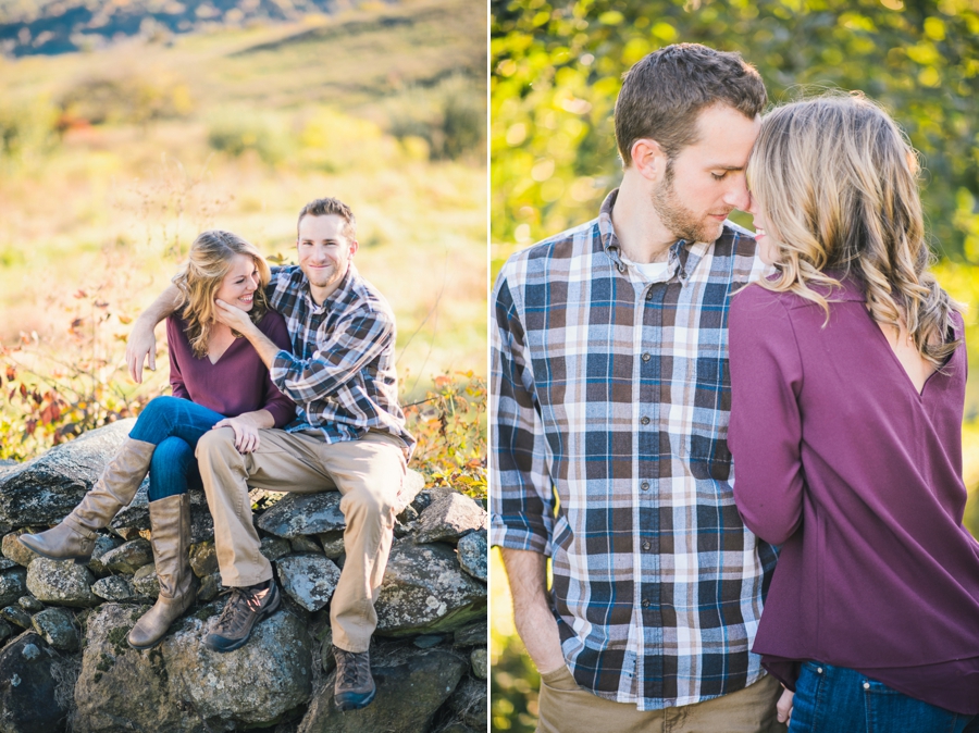 Brandon & Sam | Hartlands Orchard + Sky Meadows Park, Virginia Engagement Photographer