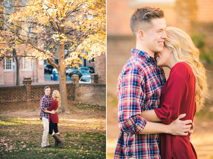 Josh & Lindsey | Downtown Alexandria, VA Engagement Photographer