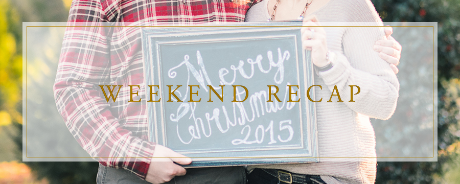 Weekend Recap | Christmas Mini Sessions, Virginia Photographer