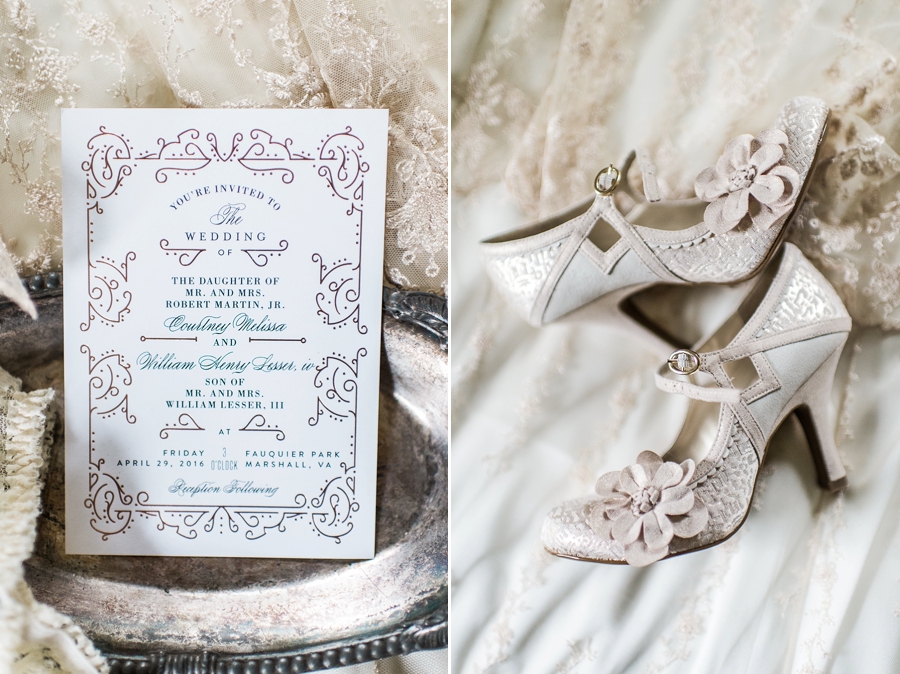 Billy & Courtney | Vintage-Inspired Marshall, Virginia Wedding Photographer