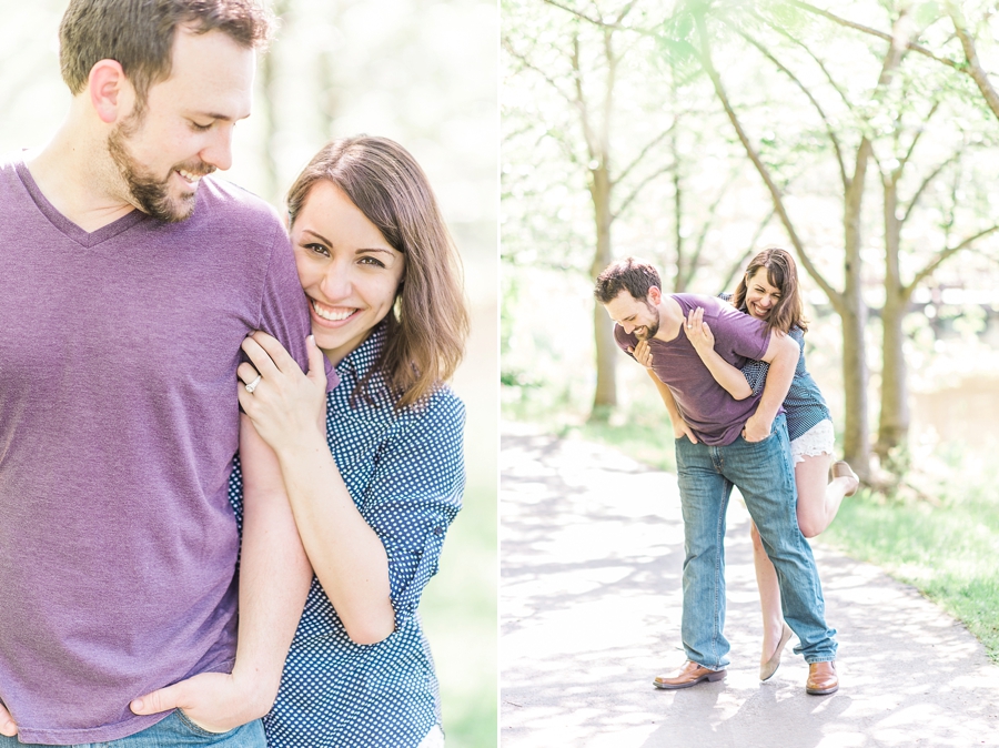 James & Greta | Meadowlark Botanical Gardens, Vienna, Virginia Engagement Photographer