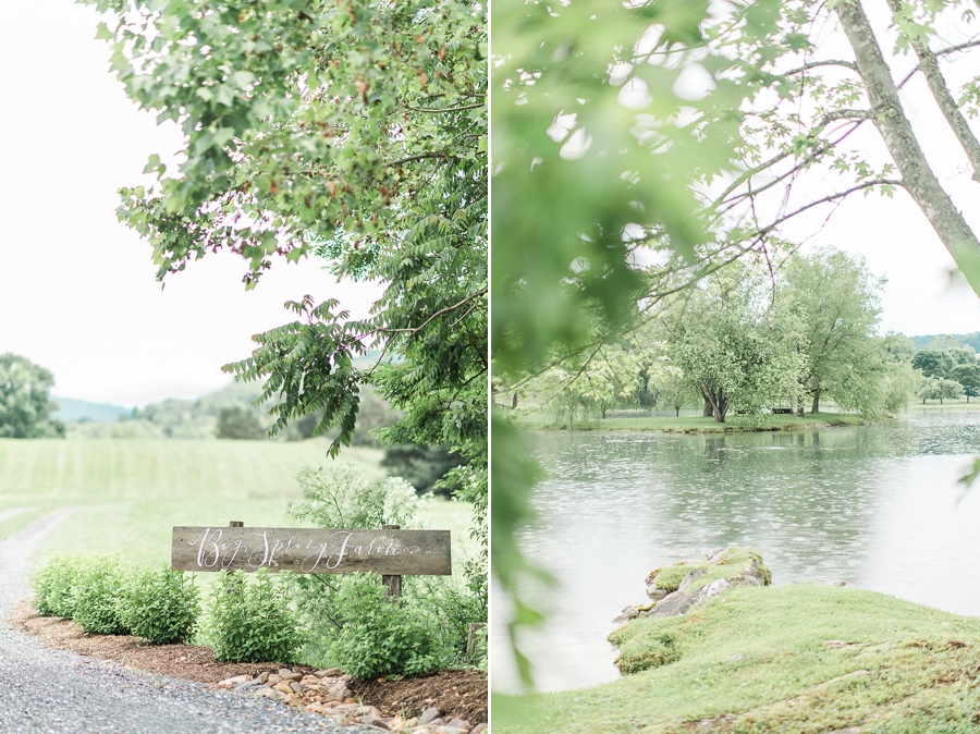 Brandon & Summer | Pink + Navy Rustic Big Spring Farm in Lexington, Virginia Wedding Photographer