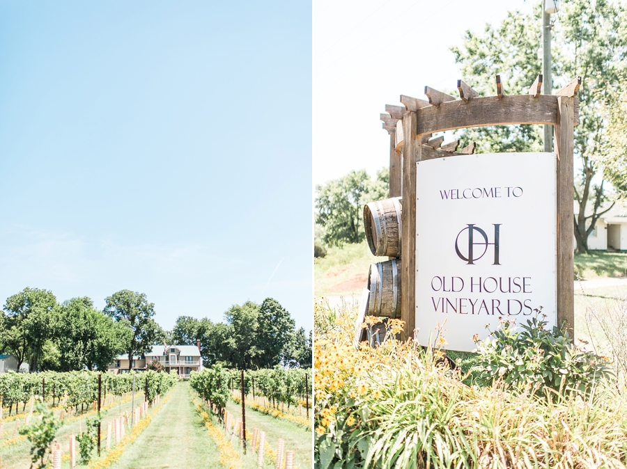 AJ & Marina | Old House Vineyards, Virginia Summer Wedding Photographer