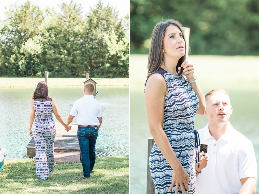 Justin and Allie | Warrenton, Virginia Plane Banner Proposal Photographer