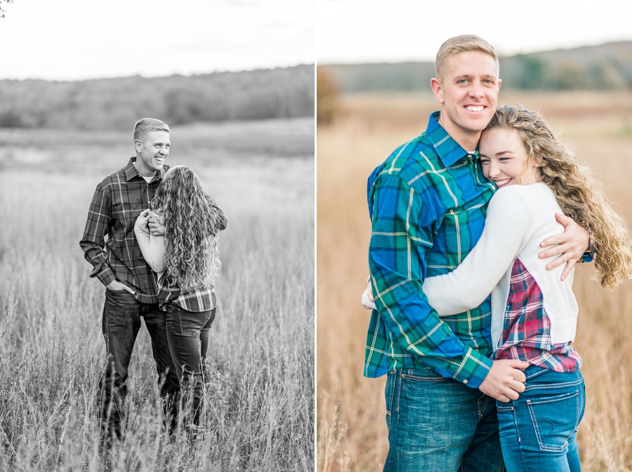 Joel & Jessica | Syria, Virginia Skyline Drive Mountain Fall Engagement Photographer