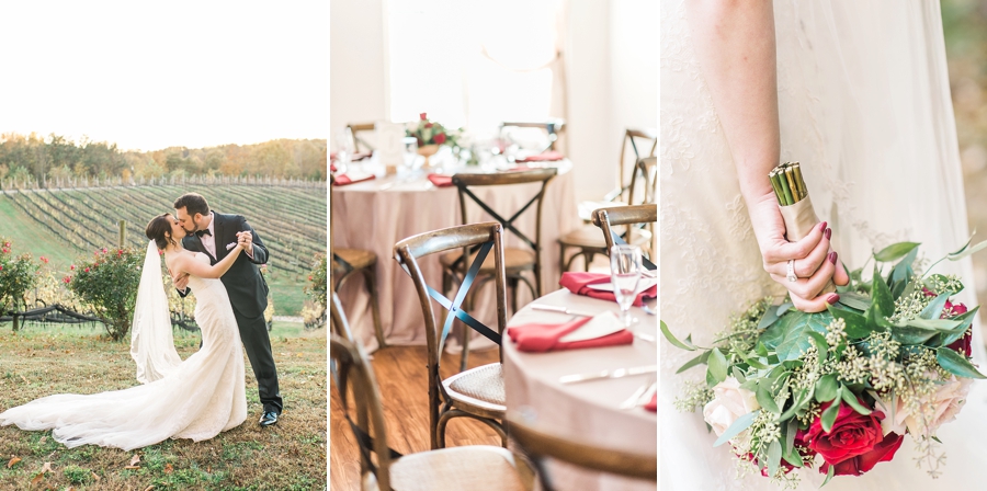 James & Greta | Potomac Point Winery, Virginia Wedding Photographer