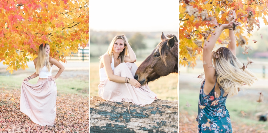 Amanda | Charlottesville, Virginia Horse Farm Senior Portrait Photographer