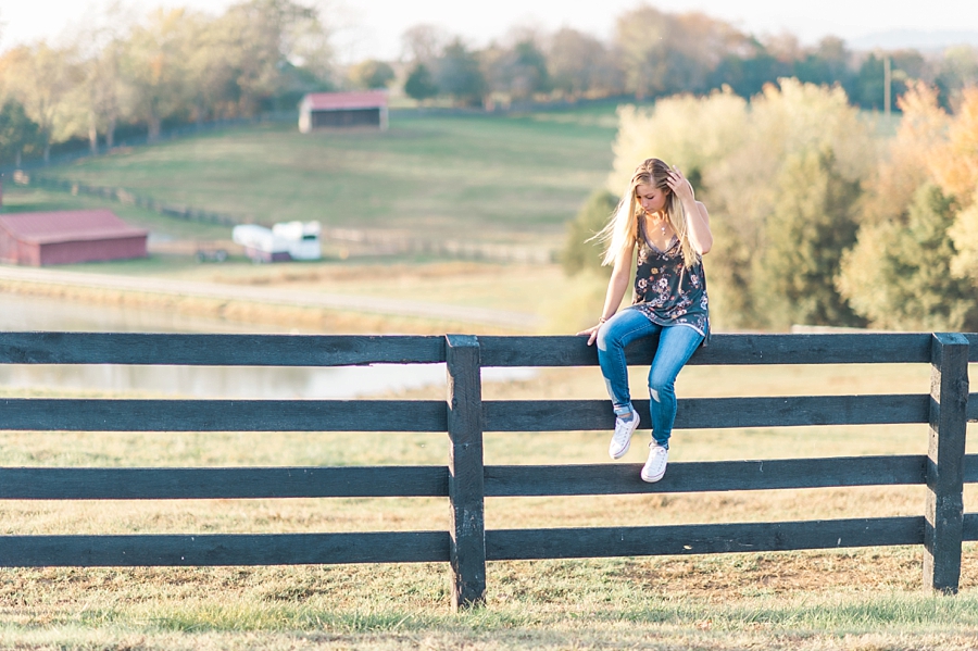 Amanda | Charlottesville, Virginia Horse Farm Senior Portrait Photographer