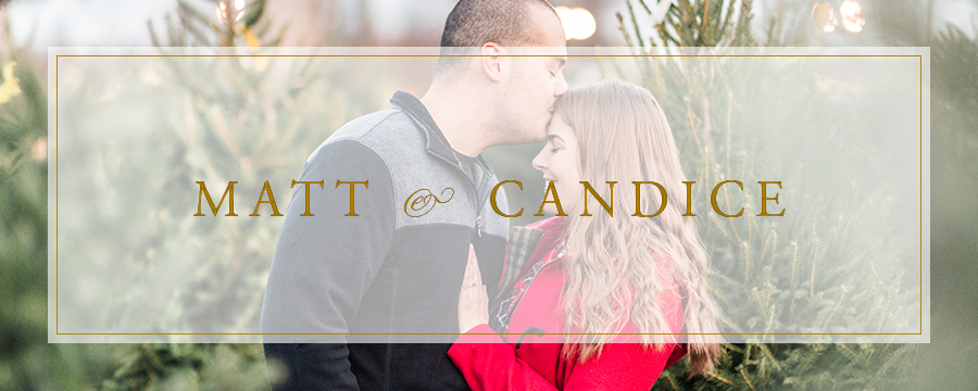 Matt & Candice | Warrenton, VA Christmas Couples Portrait Photographer