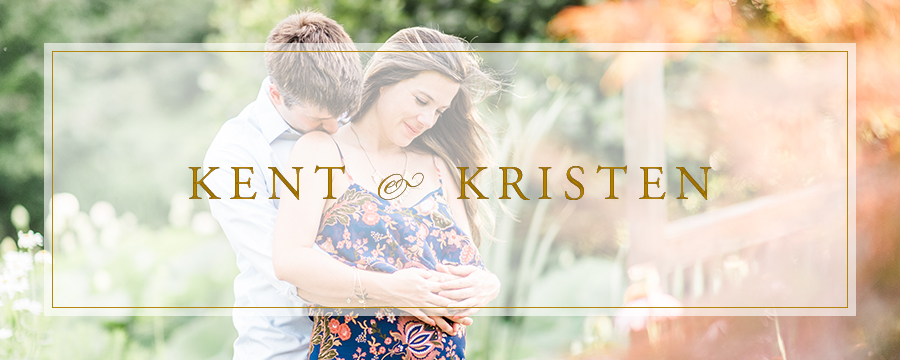 Kent & Kristen | Meadowlark Botanical Gardens, Virginia Maternity Photographer