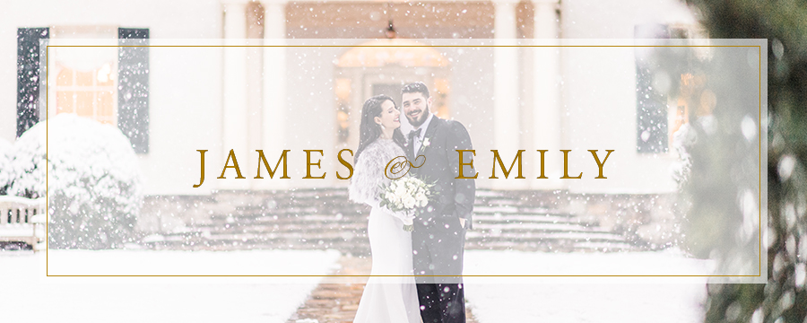 James & Emily | Rust Manor House, Virginia Winter Wedding Photographer