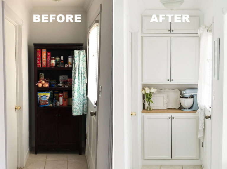 6 Steps to Build Your Own Butler's Pantry