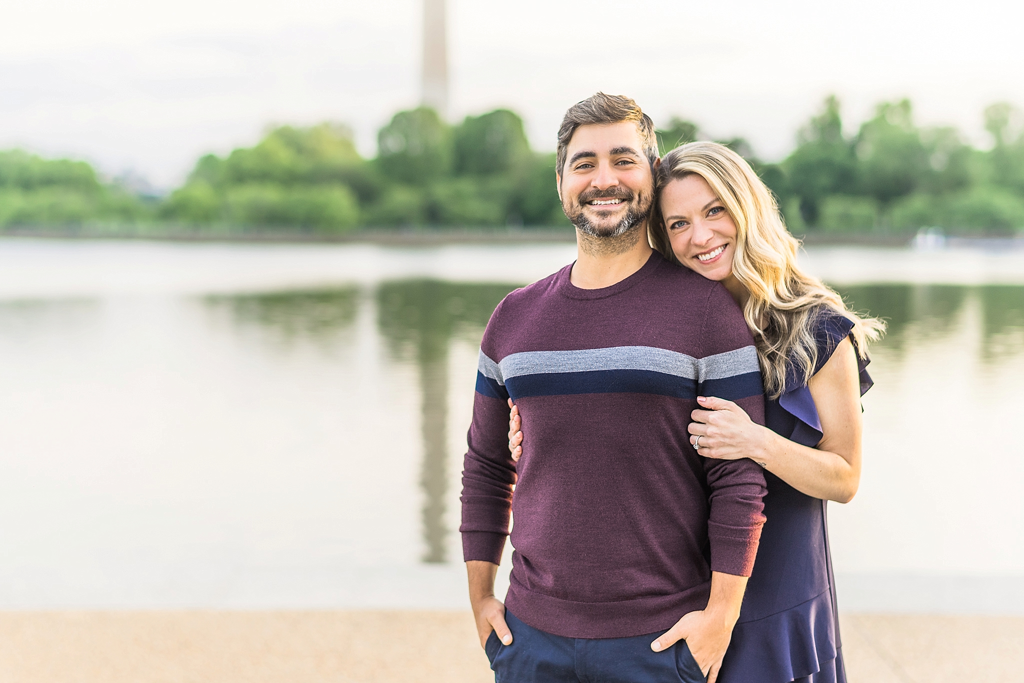 Lu & Erin | Washington DC Engagement Photographer