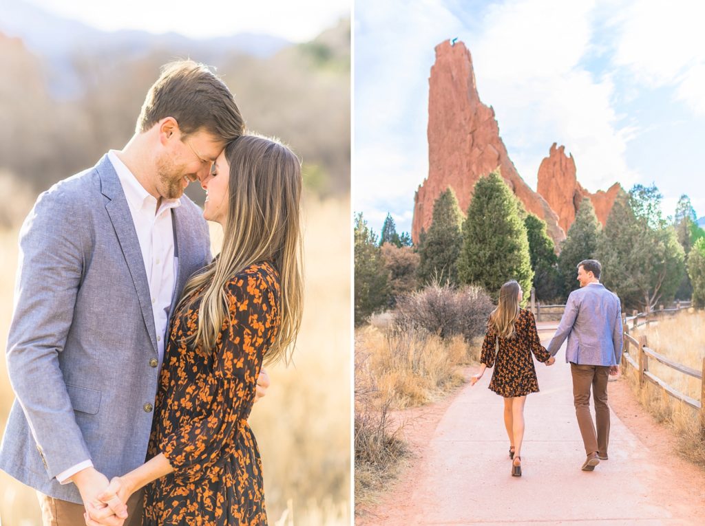 Casey & Mary | The Garden of the Gods, Colorado Engagement