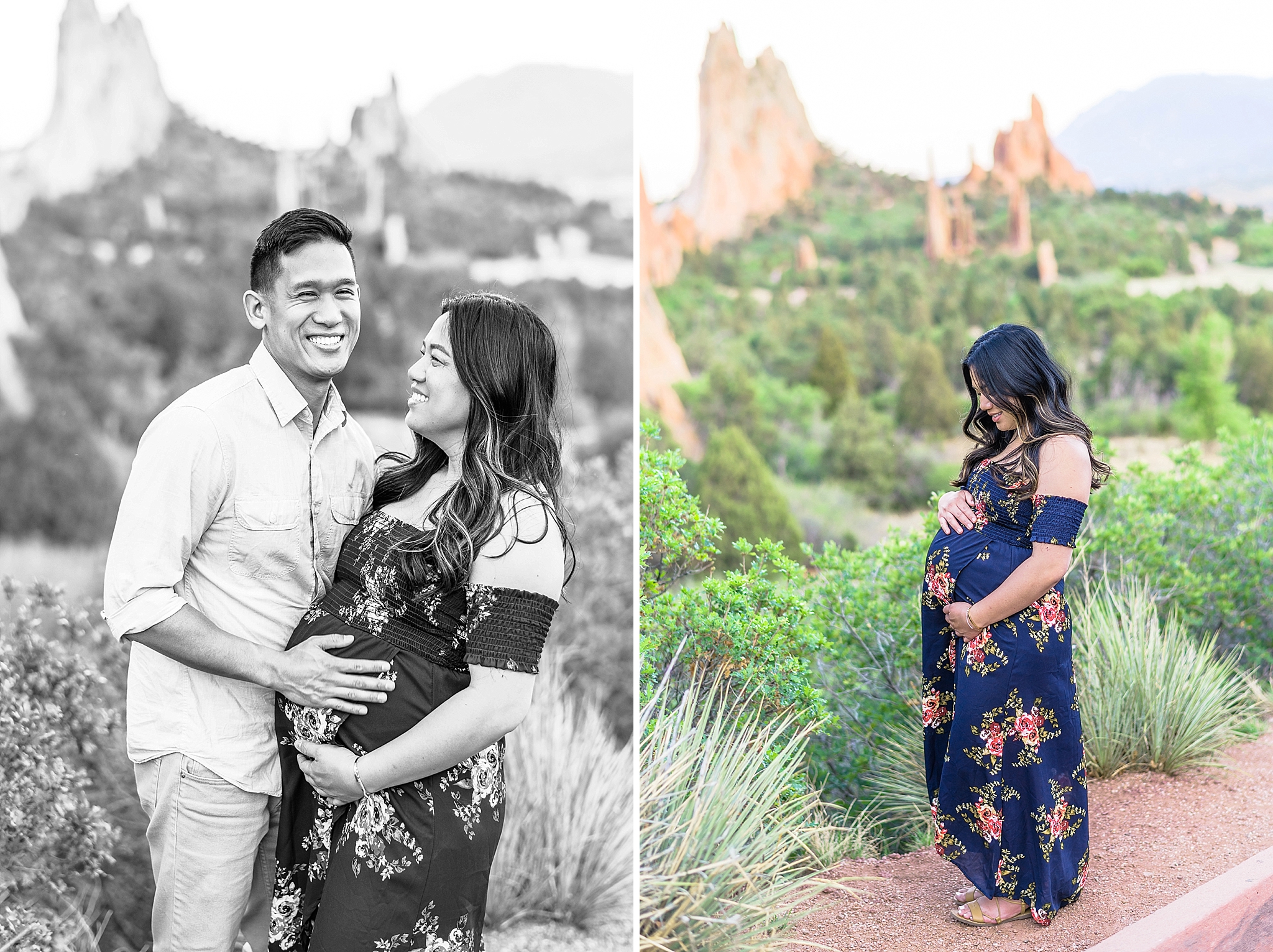 Chris & Rachael | Garden of the Gods, Colorado Maternity