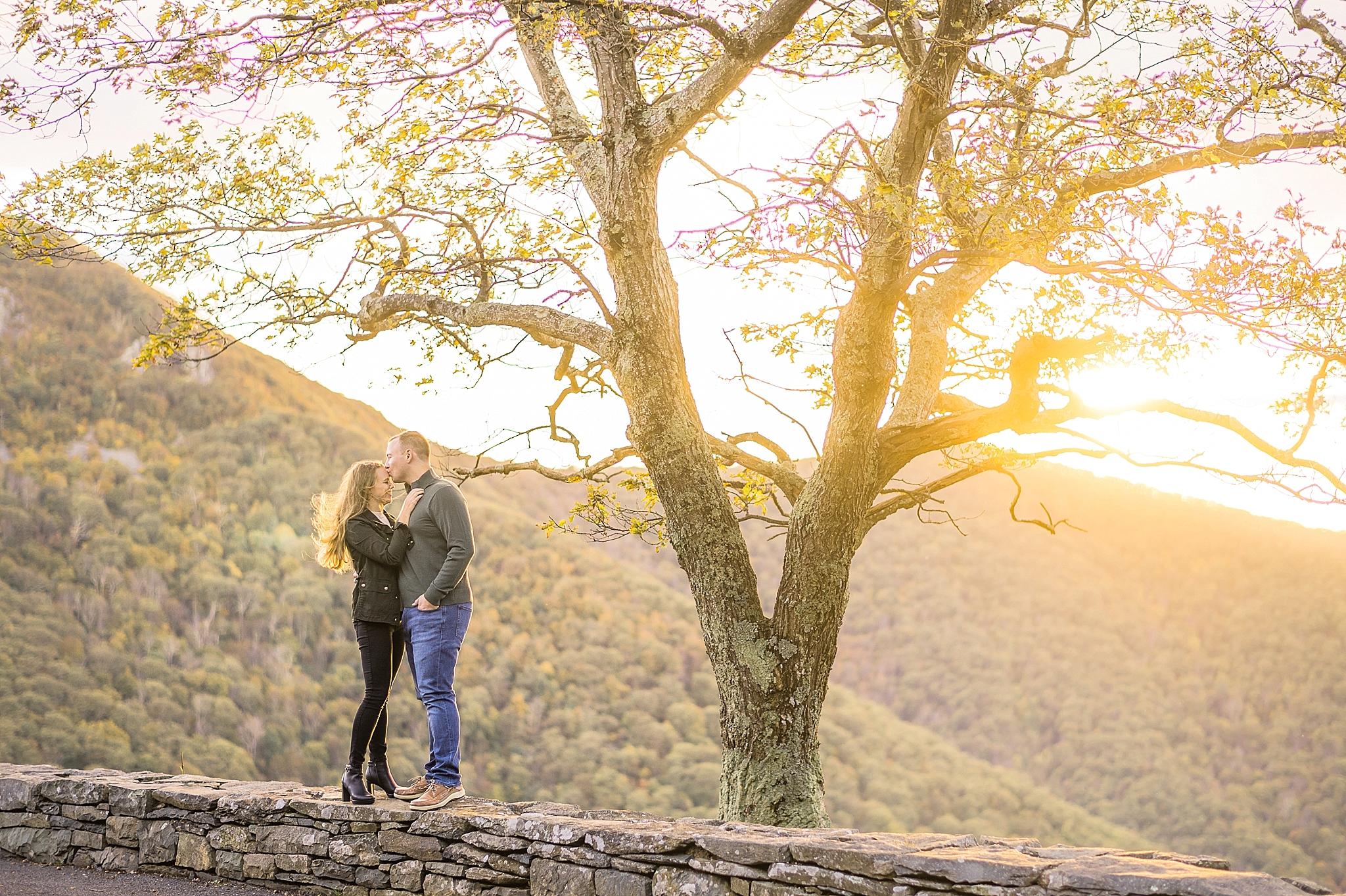 Evan & Britteny | Shenandoah Mountains, Virginia Engagement