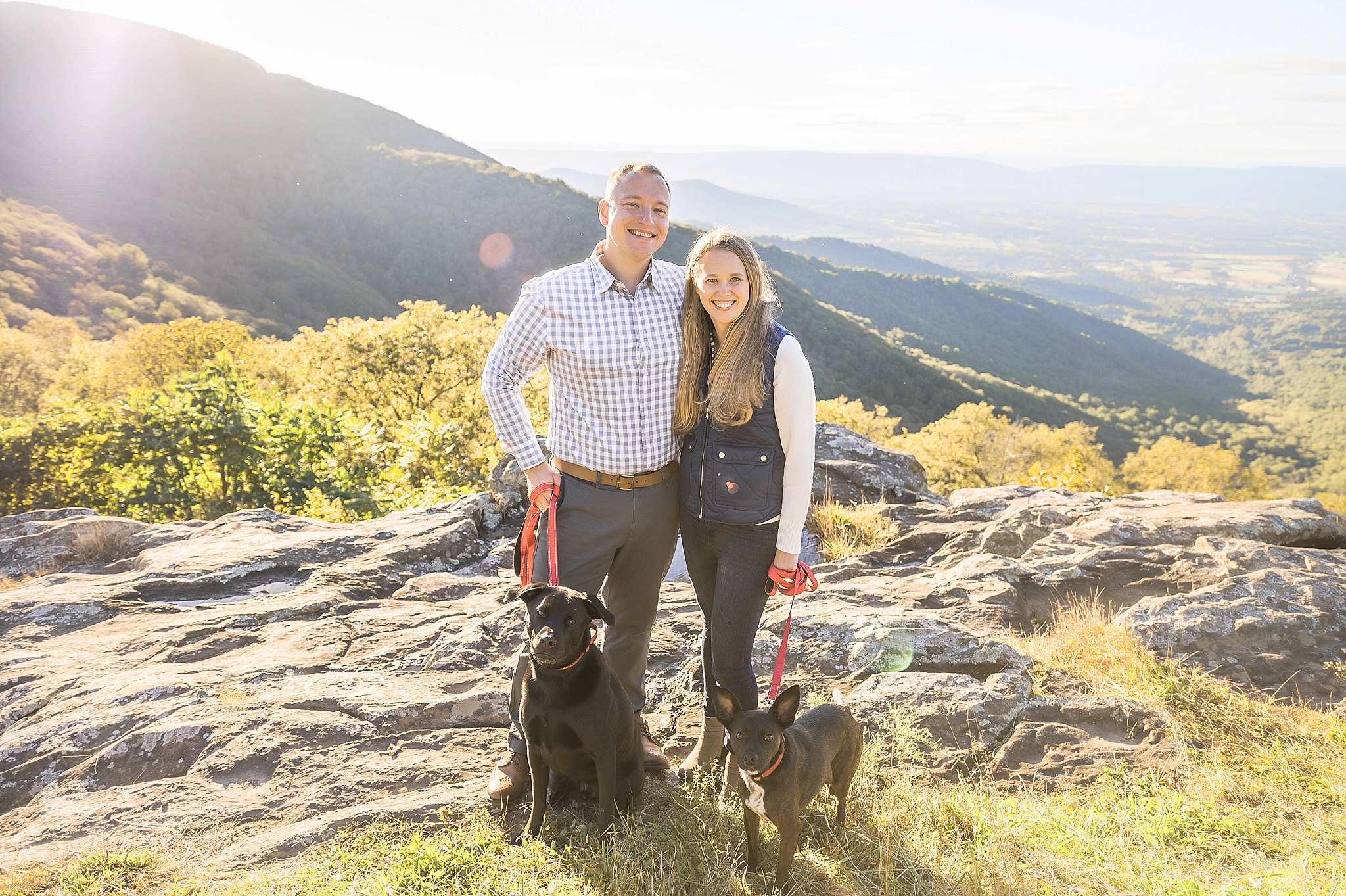 Evan & Britteny | Shenandoah Mountains, Virginia Engagement