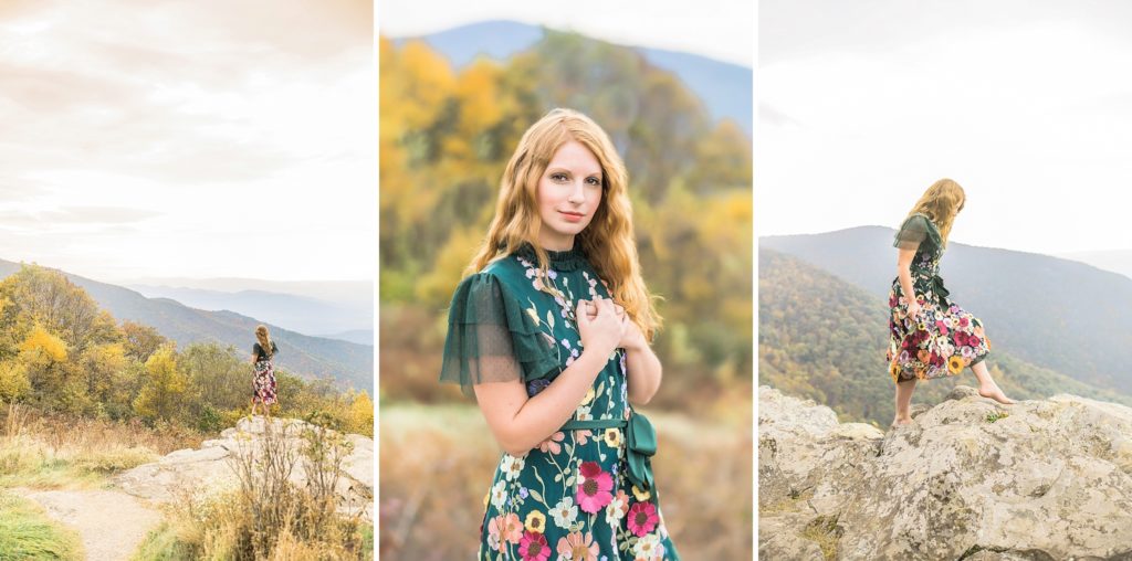Hannah's Self-Love Portraits on the Shenandoah Mountains in Virginia