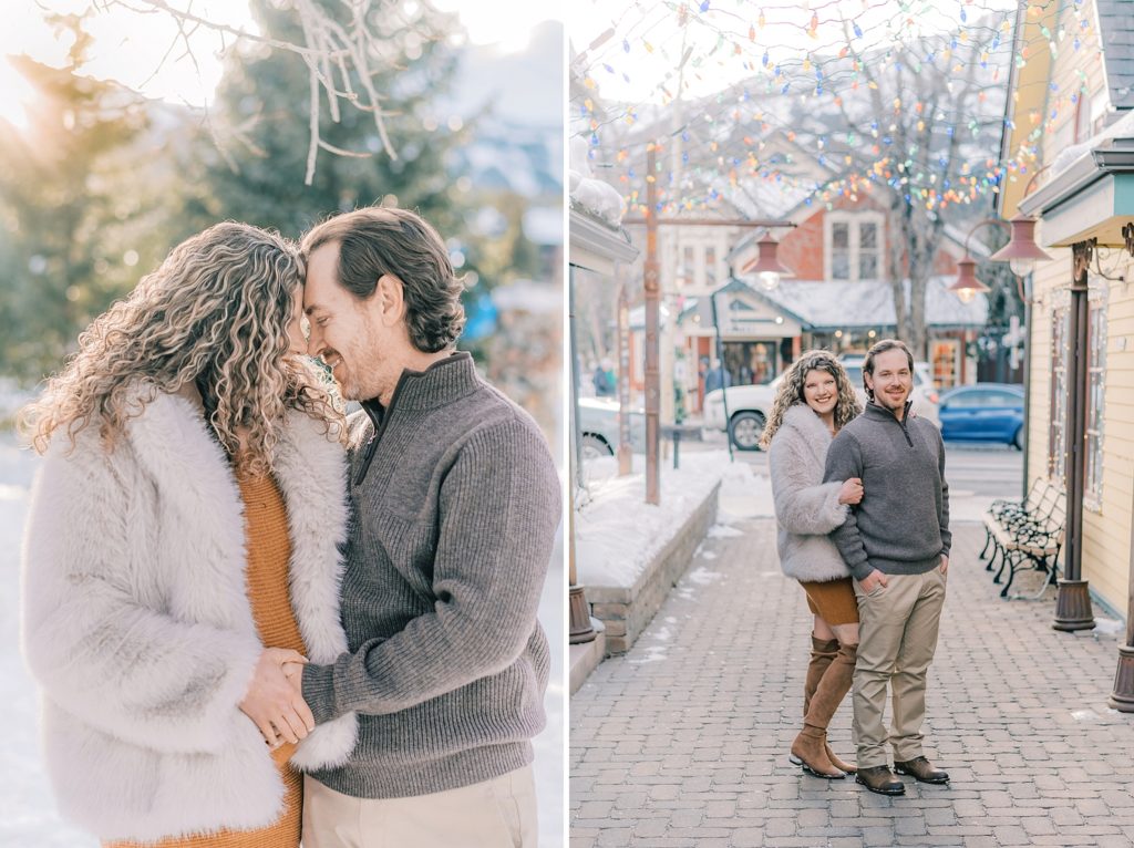 Jessica & Maxx | Downtown Breckenridge Engagement Photographer