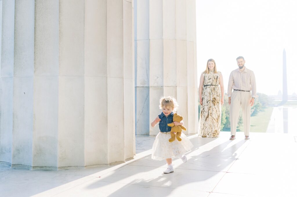 The Faber Family | Washington DC Memorials Sunrise Portraits