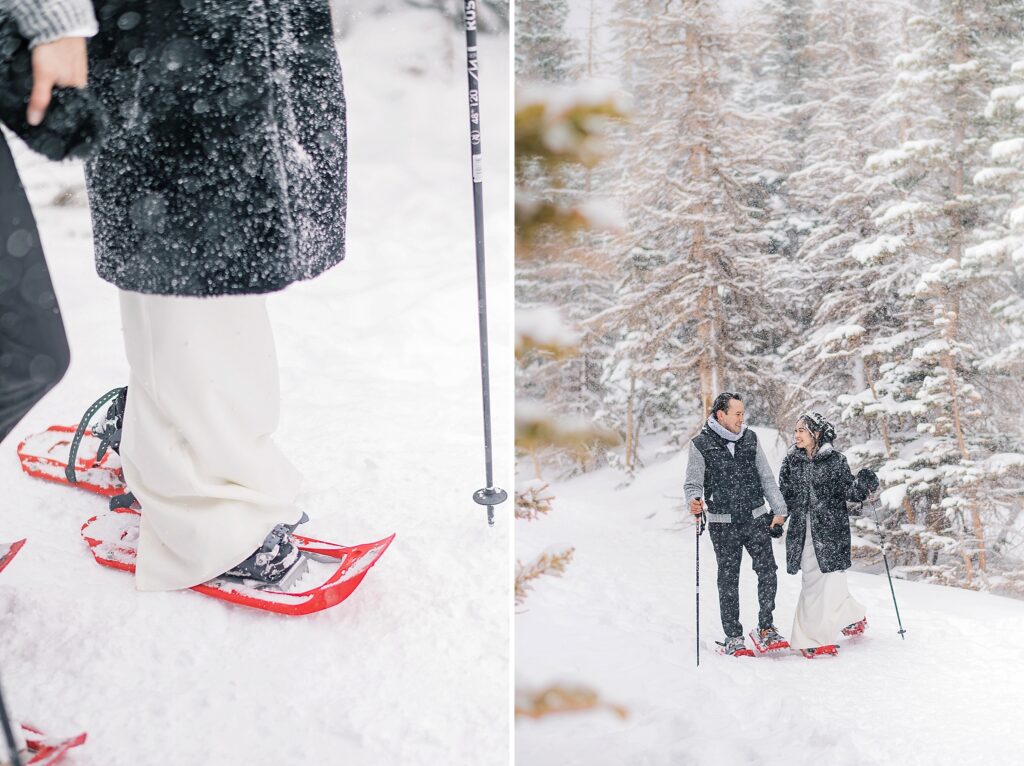 Dream Lake, Colorado Wedding Photos