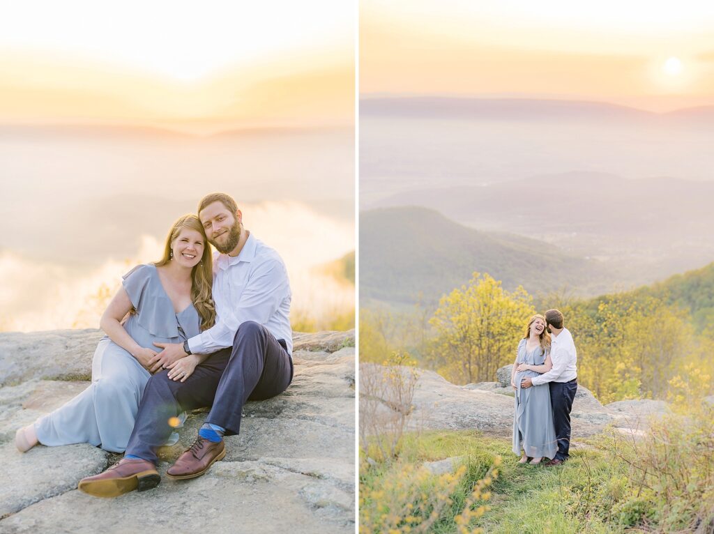 Brennan & Lindsey | Shenandoah Mountains, Virginia Maternity Portraits