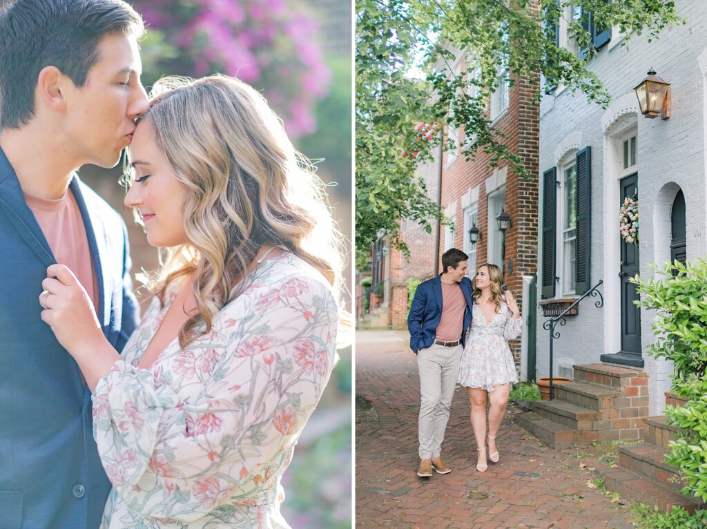 Ryan & Kelsey | Old Town Alexandria, Virginia Engagement Photos