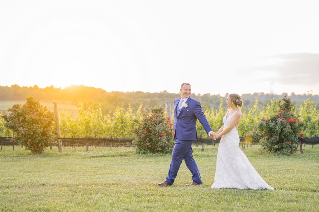 Evan & Britteny | Stone Tower Winery, Virginia Wedding