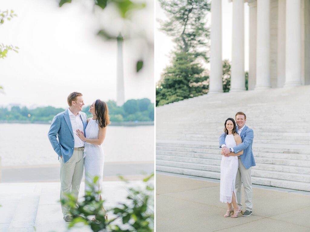 Ryan & Paige | Washington, DC Monument Engagement Portraits