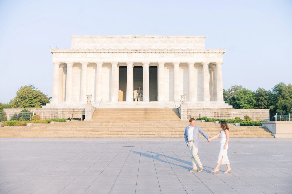 Ryan & Paige | Washington, DC Monument Engagement Portraits