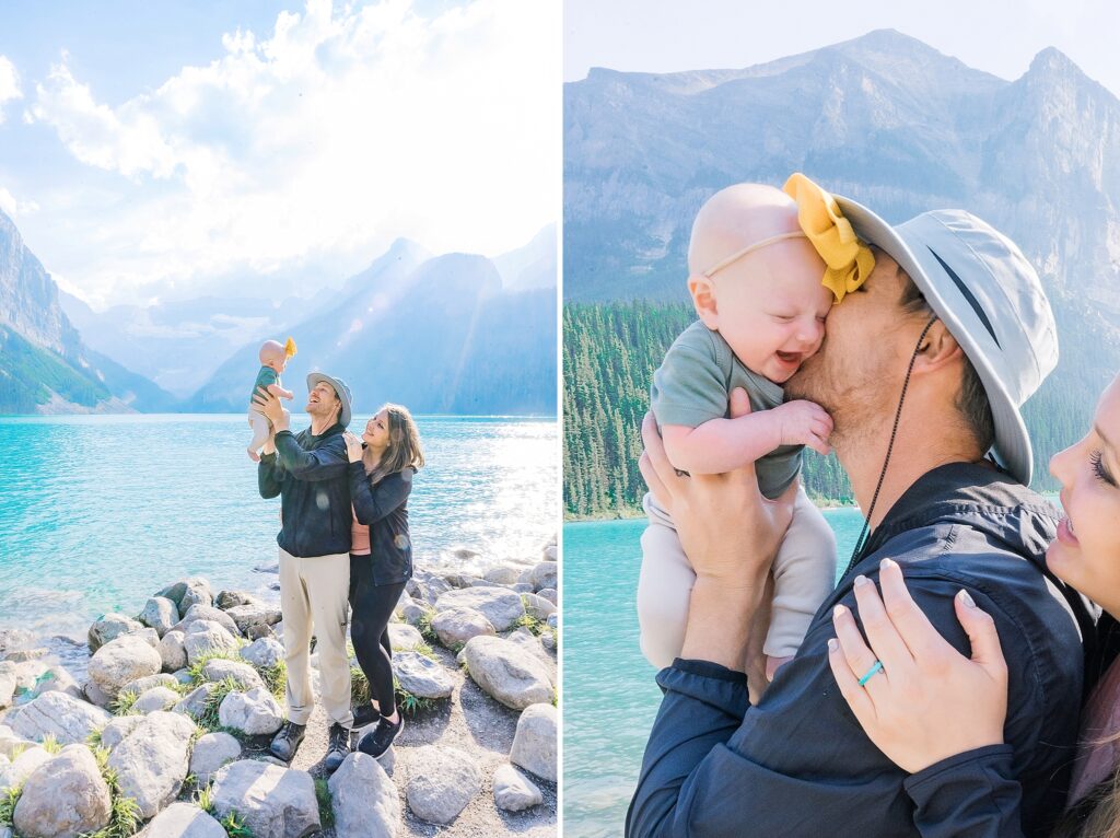 Megan & Benny | Part II: Lake Louise, Moraine Lake, Canada Family Portraits