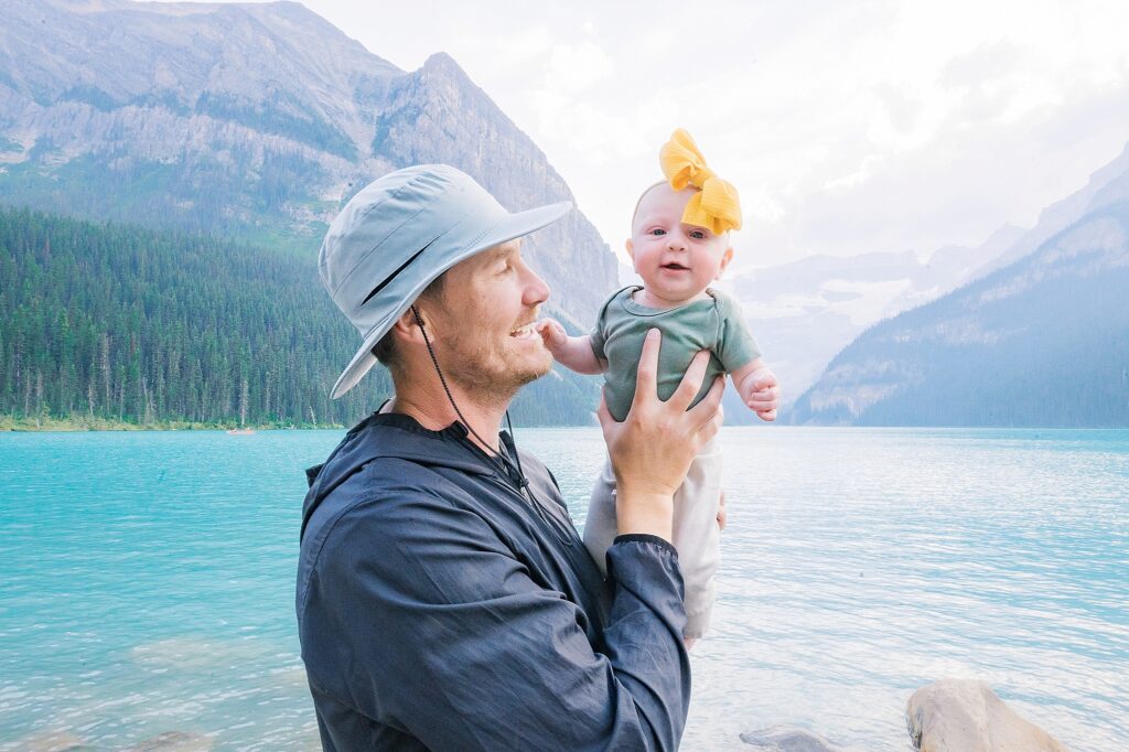 Megan & Benny | Part II: Lake Louise, Moraine Lake, Canada Family Portraits