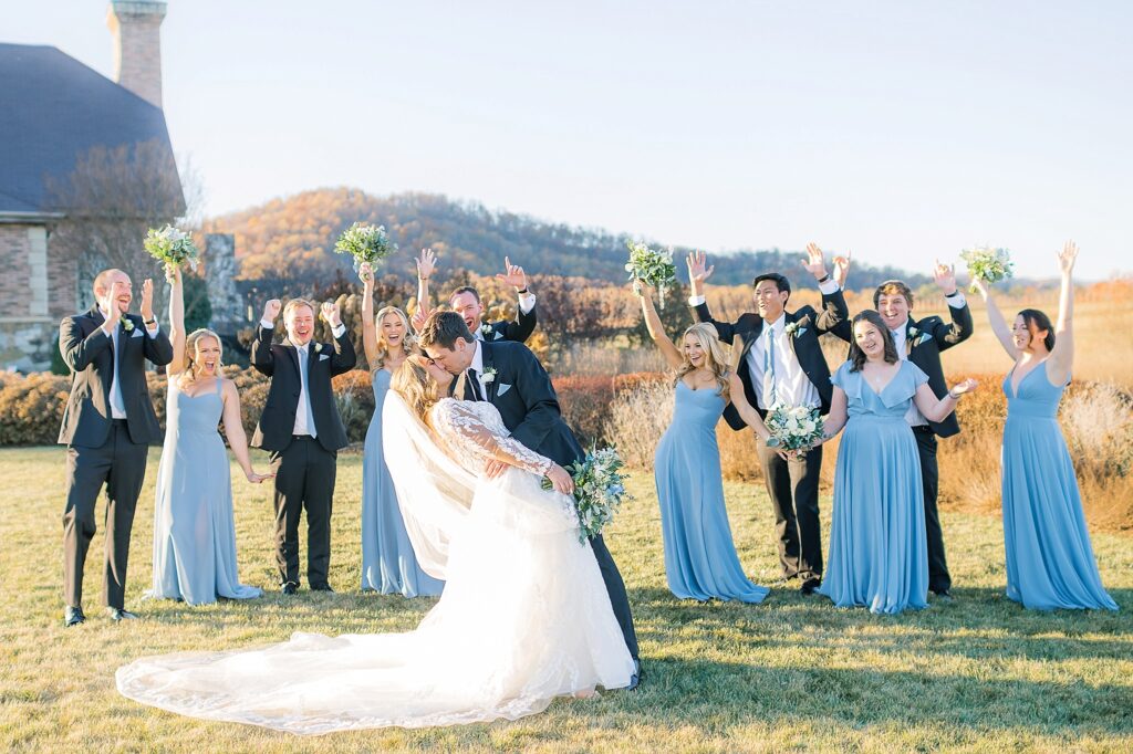 A Virginia Vineyard Wedding with Southern Charm