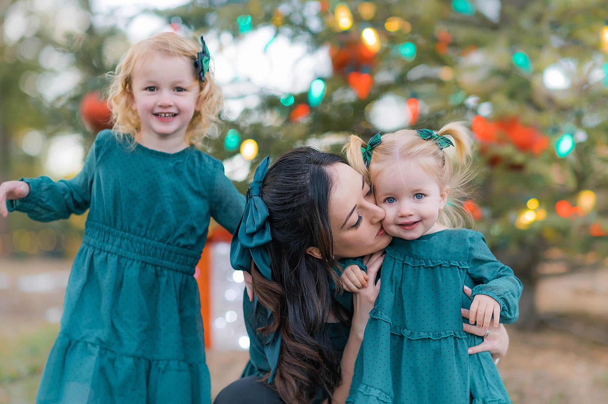 Christmas Mini Sessions at Forest Bend Farm in Black Forest, Colorado