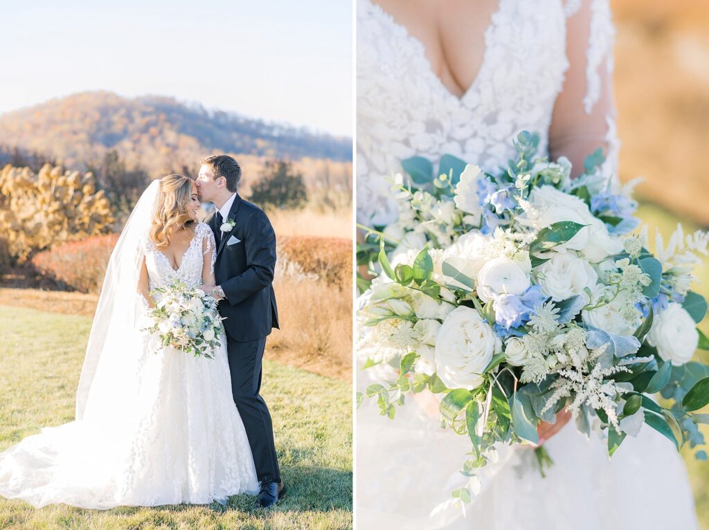 Early Mountain Vineyards Wedding | Southern Charm Inspired