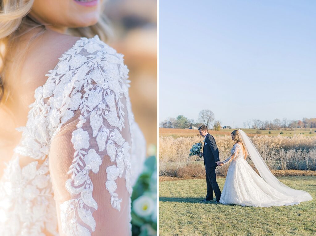 Early Mountain Vineyards Wedding | A Cozy November Celebration with Southern Charm