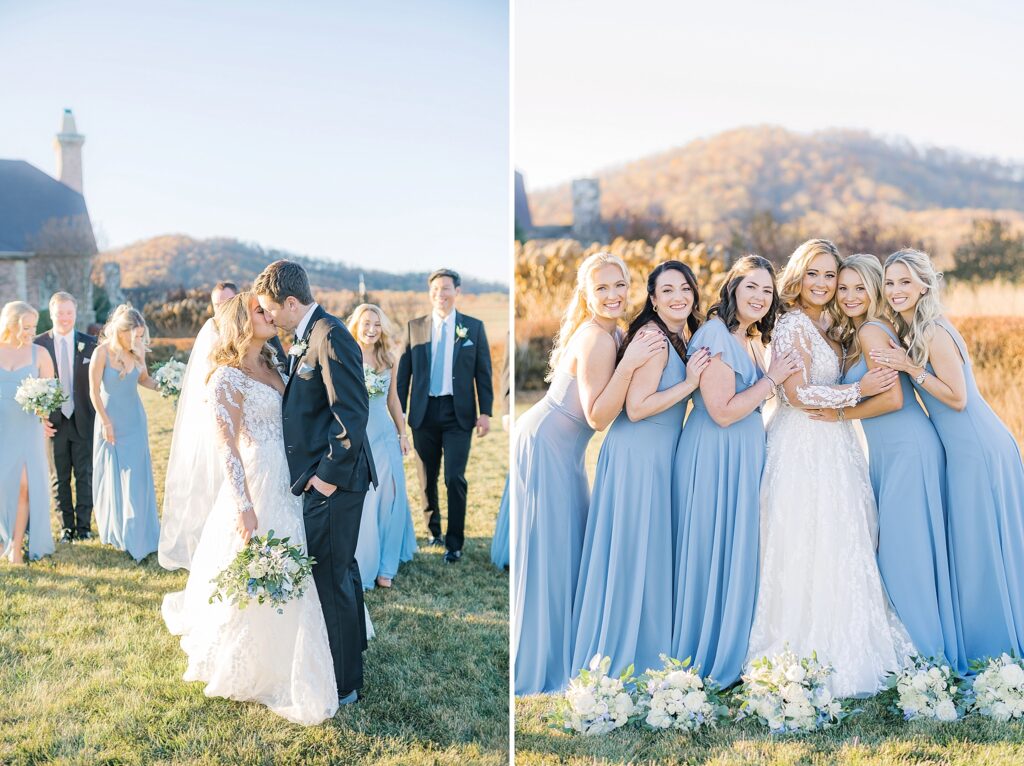 Early Mountain Vineyards Wedding | A Cozy November Celebration with Southern Charm