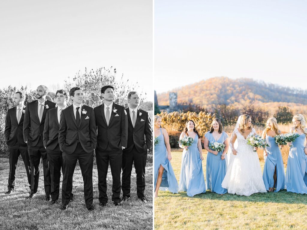 Early Mountain Vineyards Wedding | A Cozy November Celebration with Southern Charm