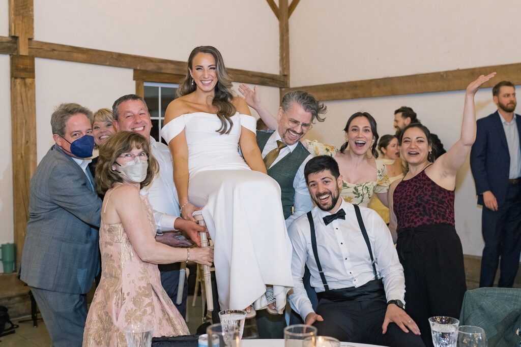 A Garden Inspired Wedding Party at Great Marsh Estate Wedding