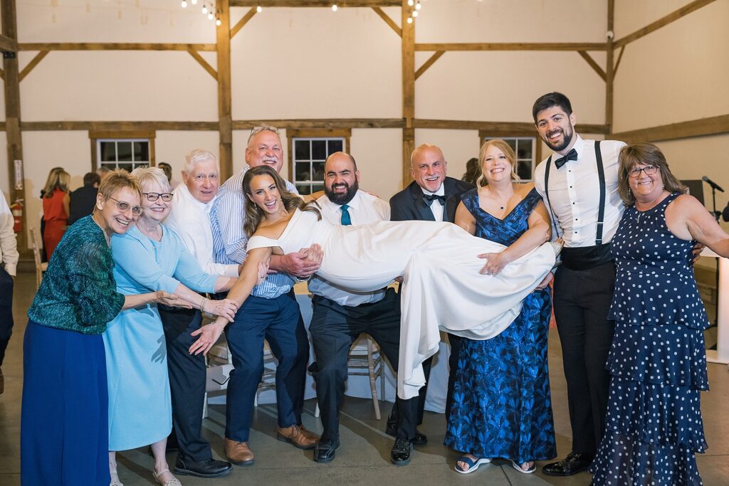 A Garden Inspired Wedding Party at Great Marsh Estate Wedding