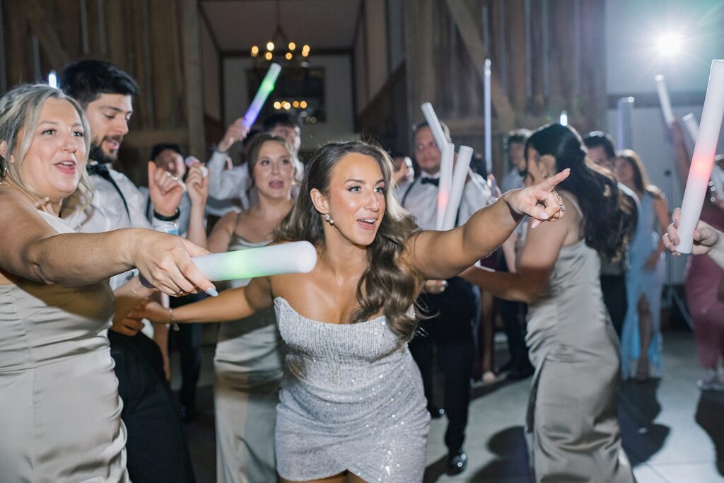 A Garden Inspired Wedding Party at Great Marsh Estate Wedding