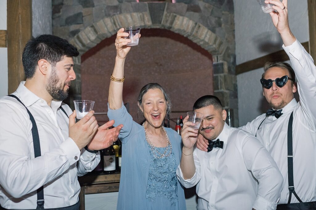 A Garden Inspired Wedding Party at Great Marsh Estate Wedding