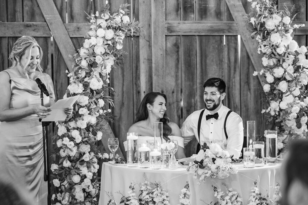 A Garden Inspired Wedding Party at Great Marsh Estate Wedding