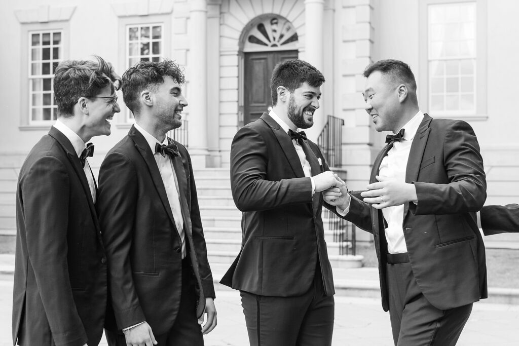 A Garden Inspired Wedding Party at Great Marsh Estate Wedding