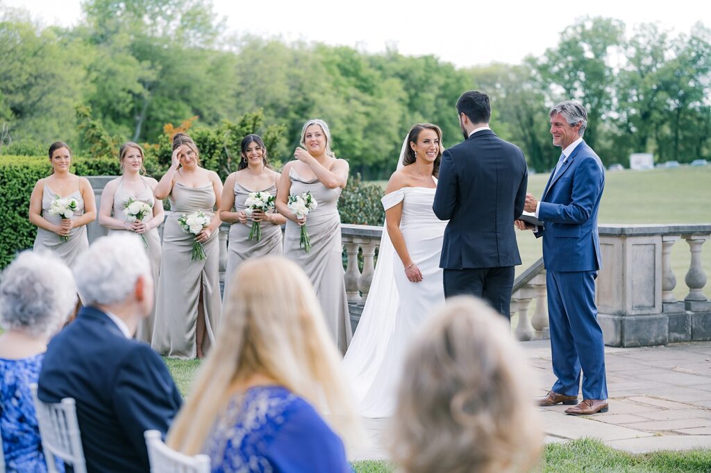 A Garden Inspired Wedding Party at Great Marsh Estate Wedding