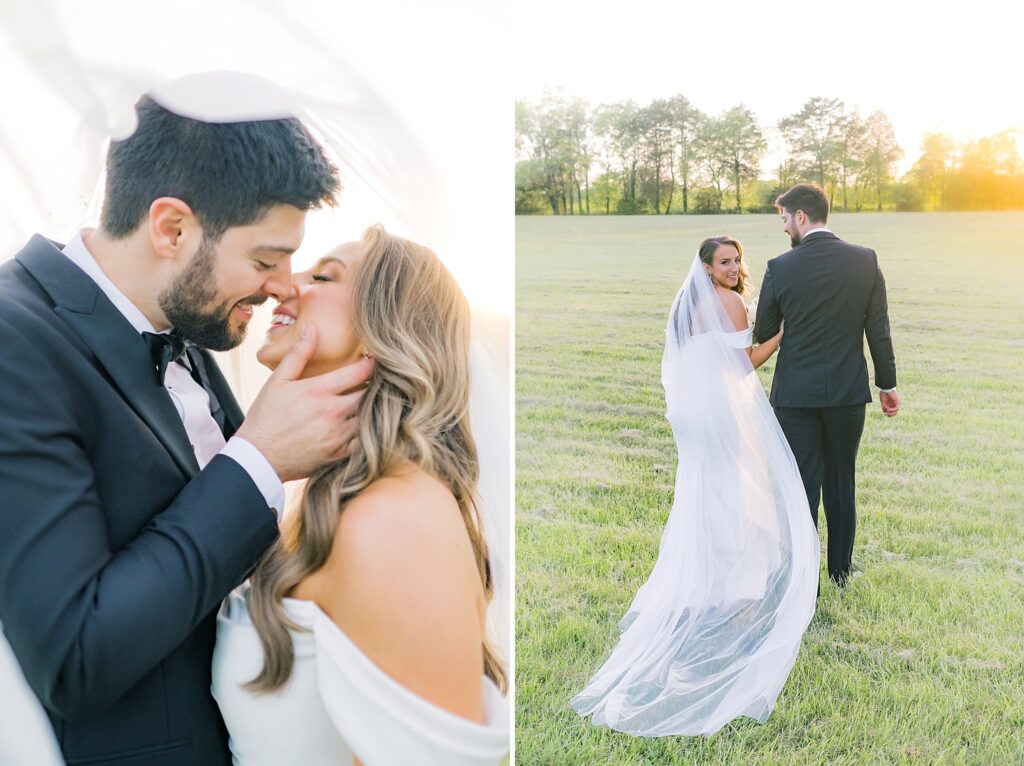 A Garden Inspired Wedding Party at Great Marsh Estate Wedding